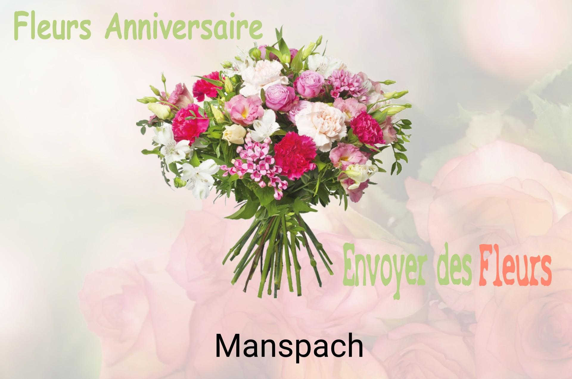 Bouquet de fleurs d’anniversaire livré à Manspach